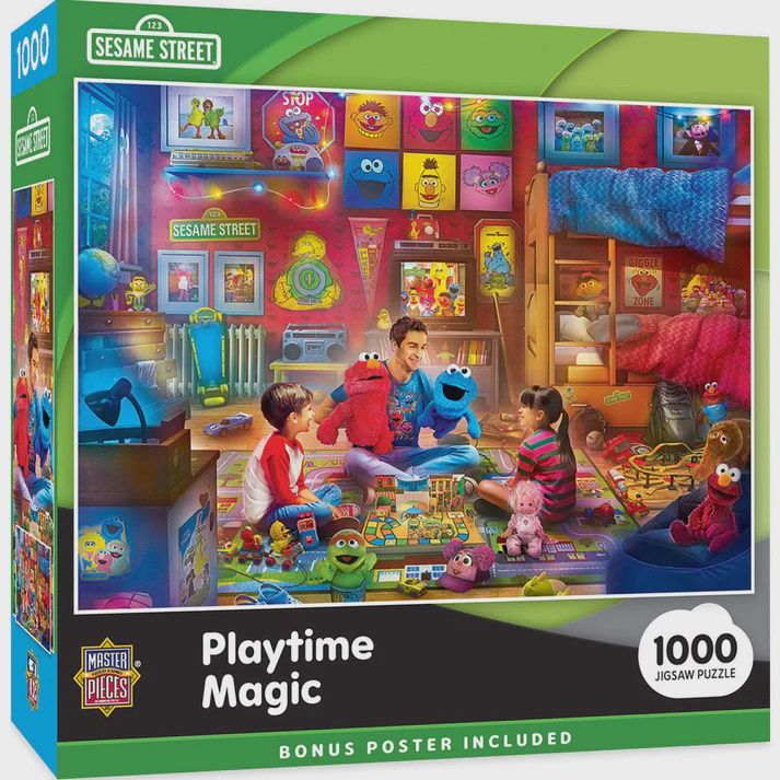 Sesame Street: Playtime Magic - 1000 Pieces