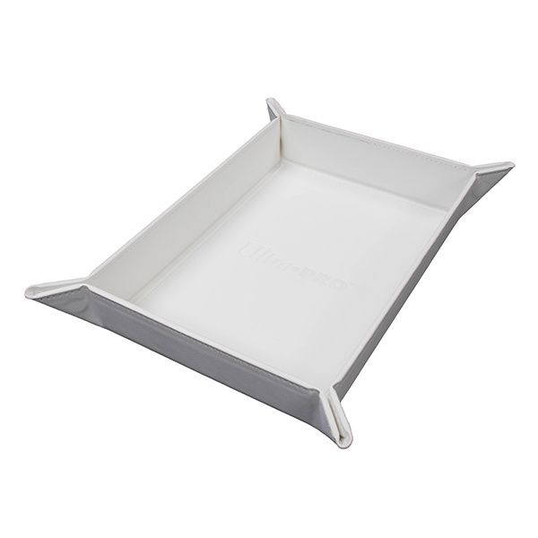 Dice Tray: Vivid Magnetic Foldable White