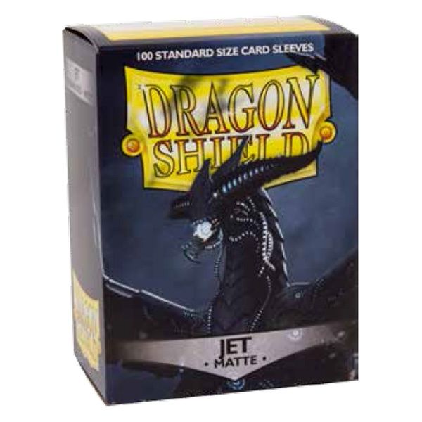 Sleeve: Dragon Shield Standard Matte Jet (100)