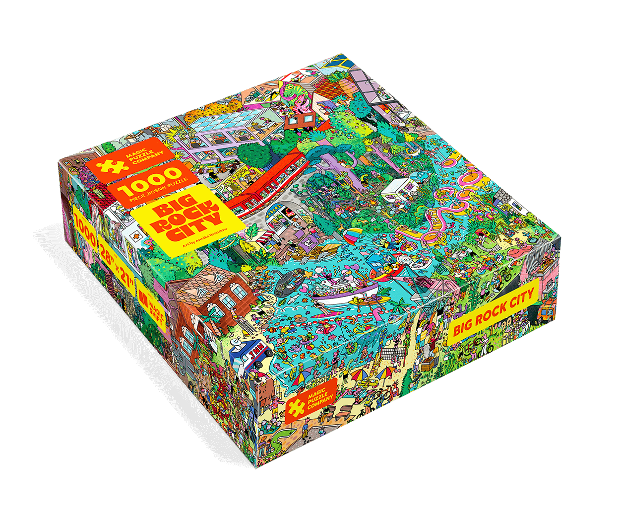 Magic Puzzles Company: Big Rock City - 1000 Pieces