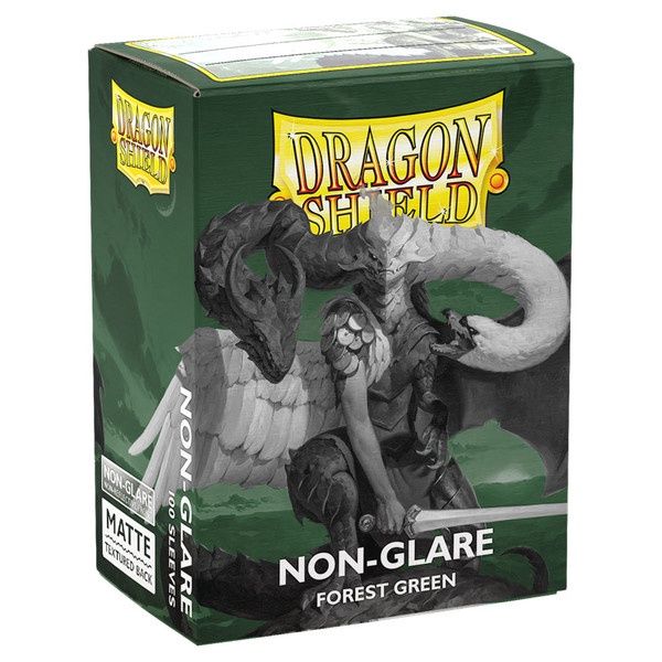 Sleeve: Dragon Shield Standard - Matte Non-Glare Forest Green (100)