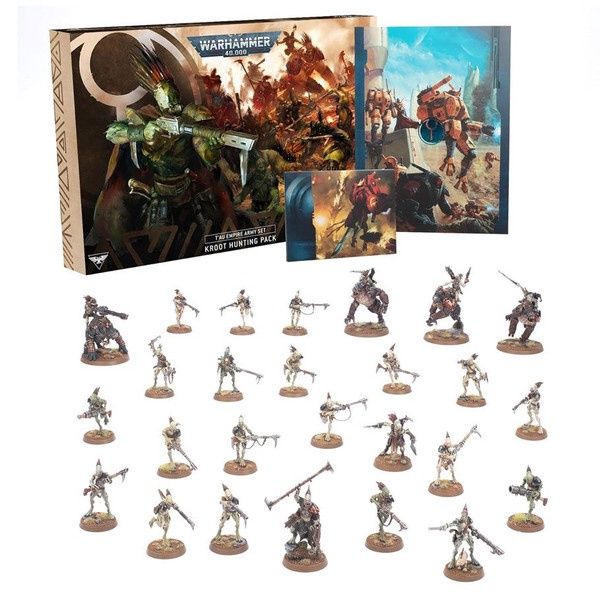 Warhammer 40K: T&#39;au Empire Kroot Hunting Pack Army Set