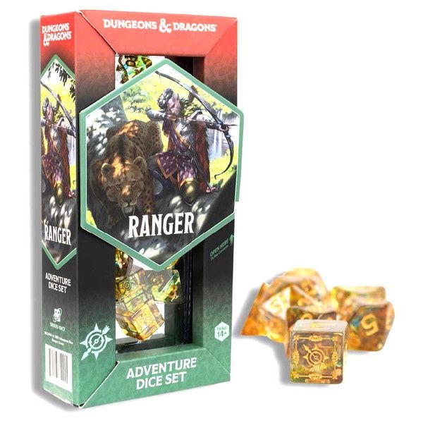 DIE: D&amp;D Adventure Set - Ranger (Green)