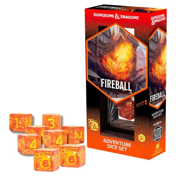 DIE: D&amp;D Adventure Set - Fireball