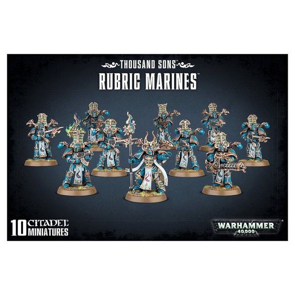 Warhammer 40K: Thousand Sons - Rubric Marines