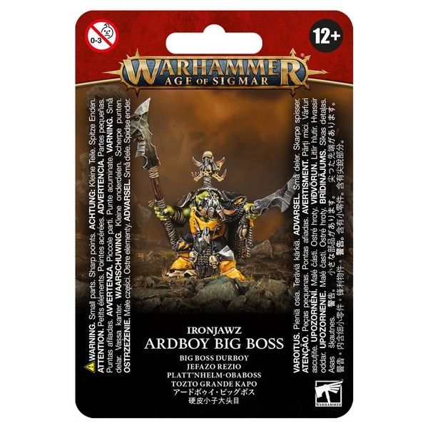 Warhammer Age of Sigmar: Orruk Clans - Ardboy Big Boss