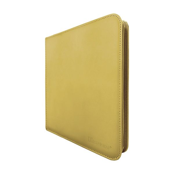 BINDER: Yellow PRO 12-Pocket Zipper