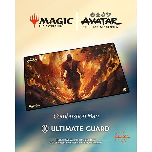 PLAYMAT: MTG Avatar the Last Airbender - Combustion Man
