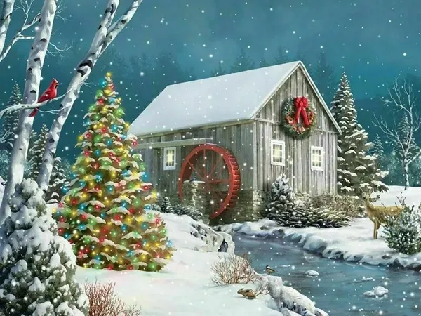 Falling Snow - 500 Pieces