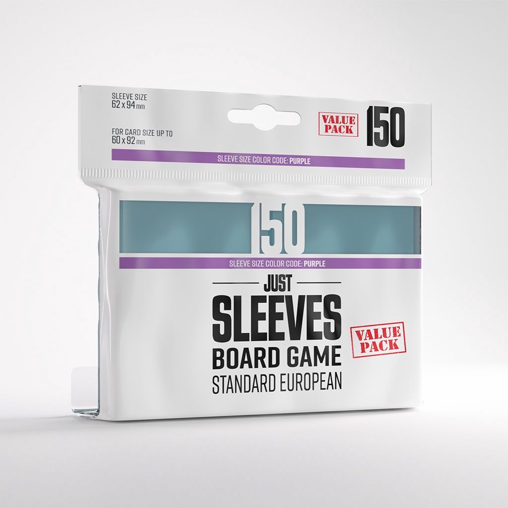 Just Sleeves: Standard European Value Pack (150)