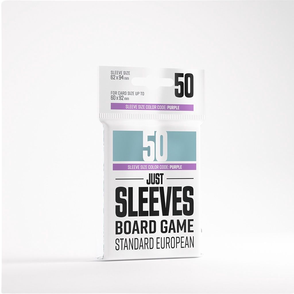 Just Sleeves: Standard European (50)