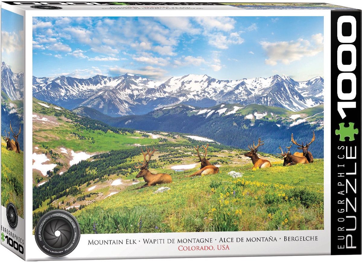 Mountain Elks: Colorado - 1000 Pieces
