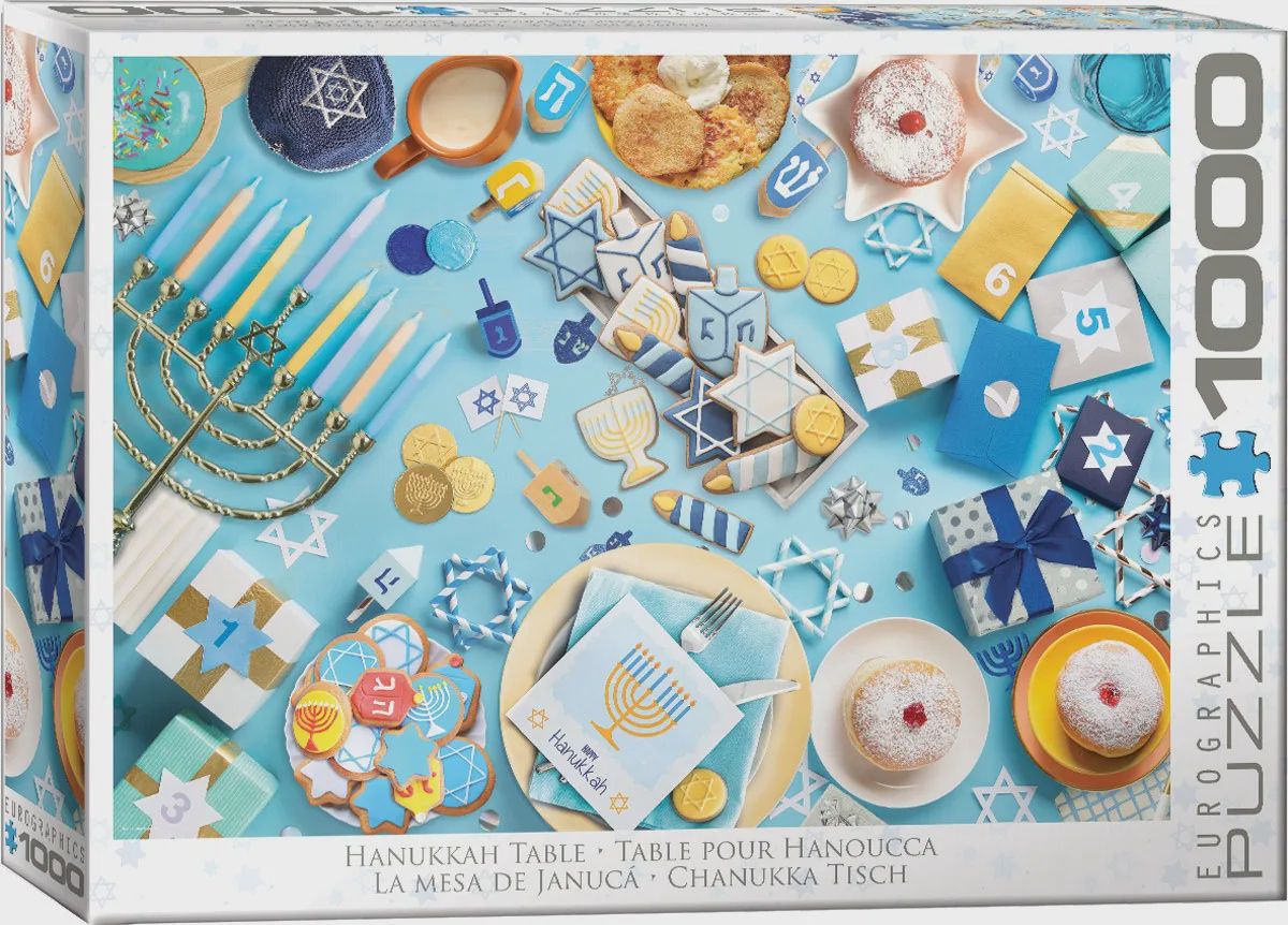 Hanukkah Table - 1000 Pieces