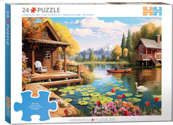 Cottage by the Lake - 24 Pieces