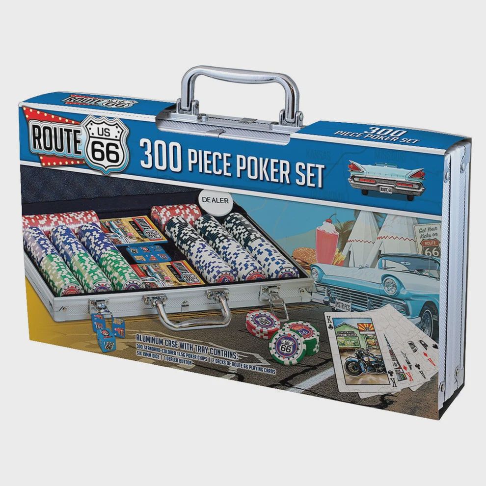 Poker Set: Route 66 - 300 Piece Set