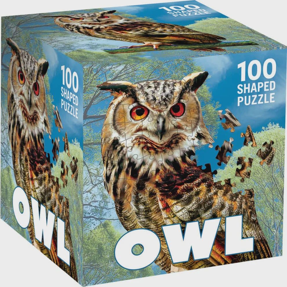 Owl: Shaped - 100 Pieces