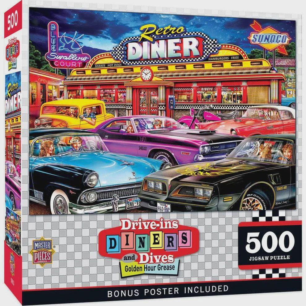 Drive-Ins Diners &amp; Dives: Golden Hour Grease - 500 Pieces