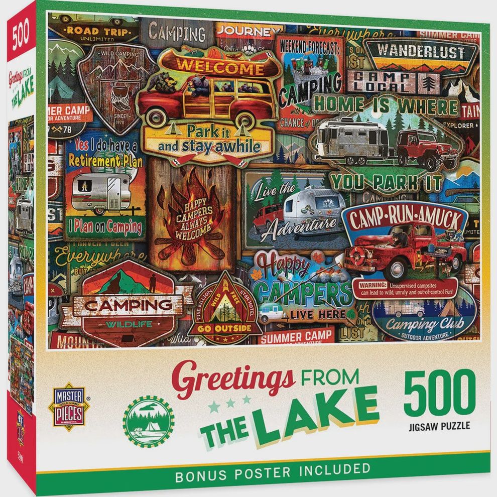 Greetings from the Lake - 500 Pieces