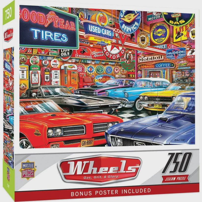 Wheels: Gas, Grit &amp; Glory - 750 Pieces
