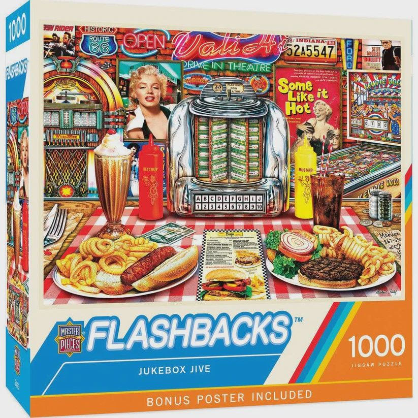 Flashbacks: Jukebox Jive - 1000 Pieces