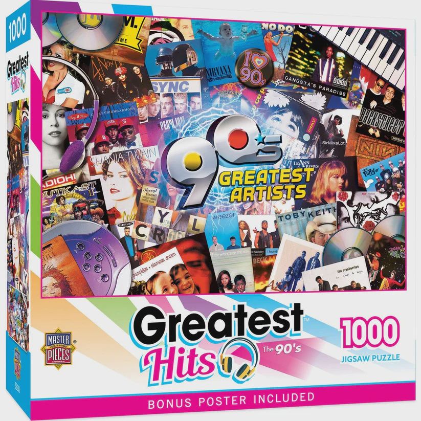 Greatest Hits: 90's Artists - 1000 Pieces