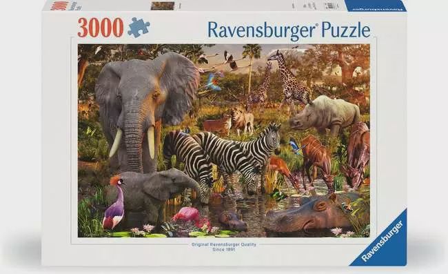 African Animal World - 3000 Pieces