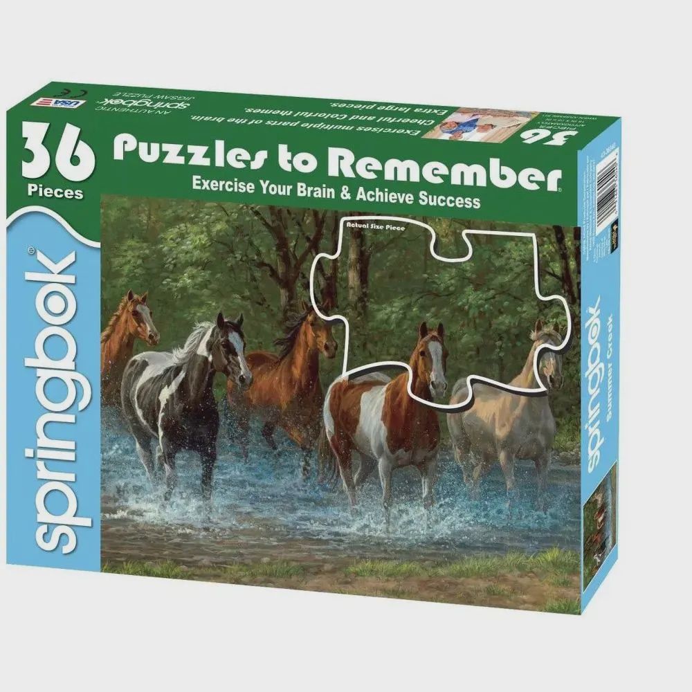 Puzzles to Remember: Summer Creek - 36 Pieces