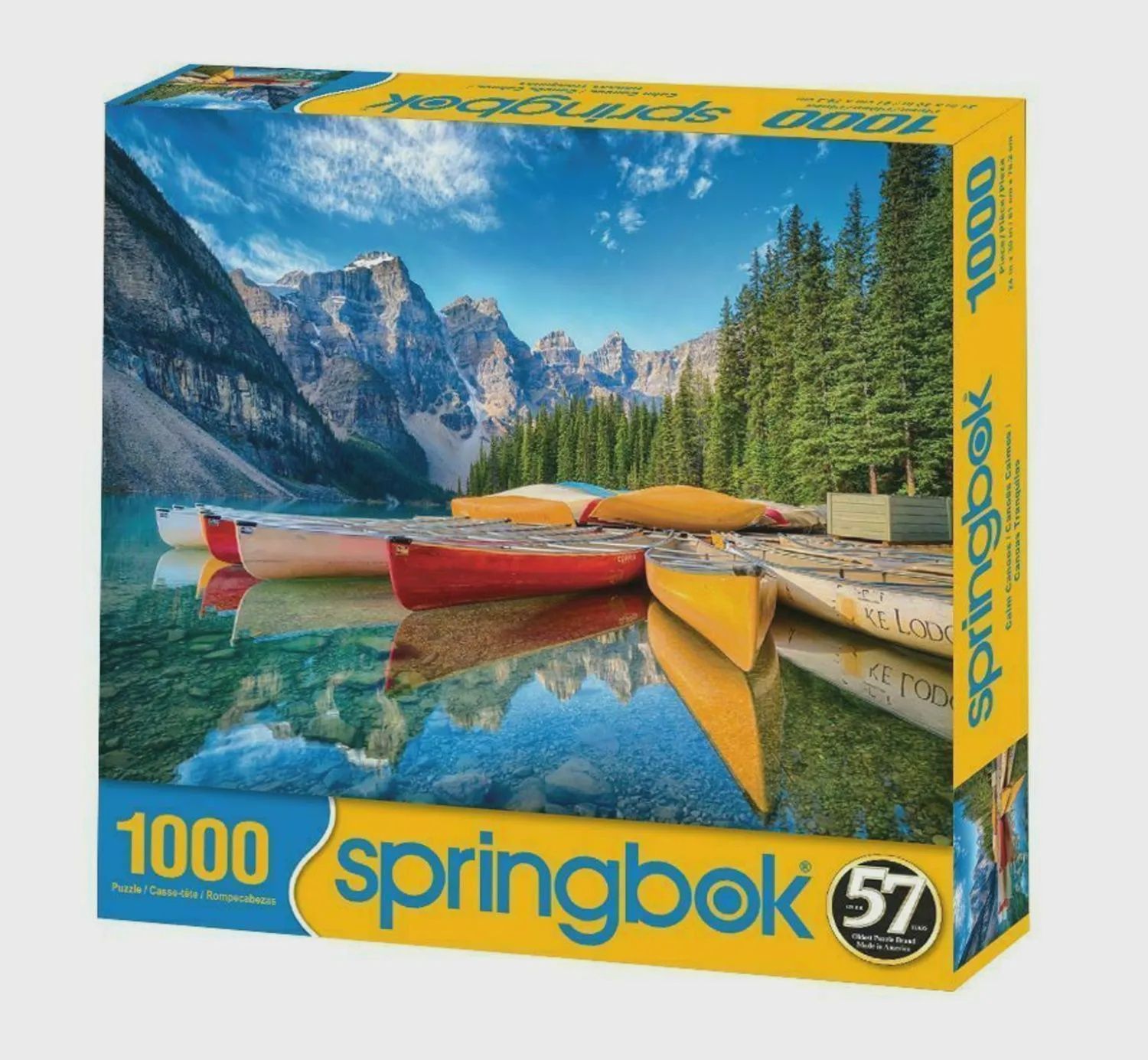 Calm Canoes - 1000 Pieces