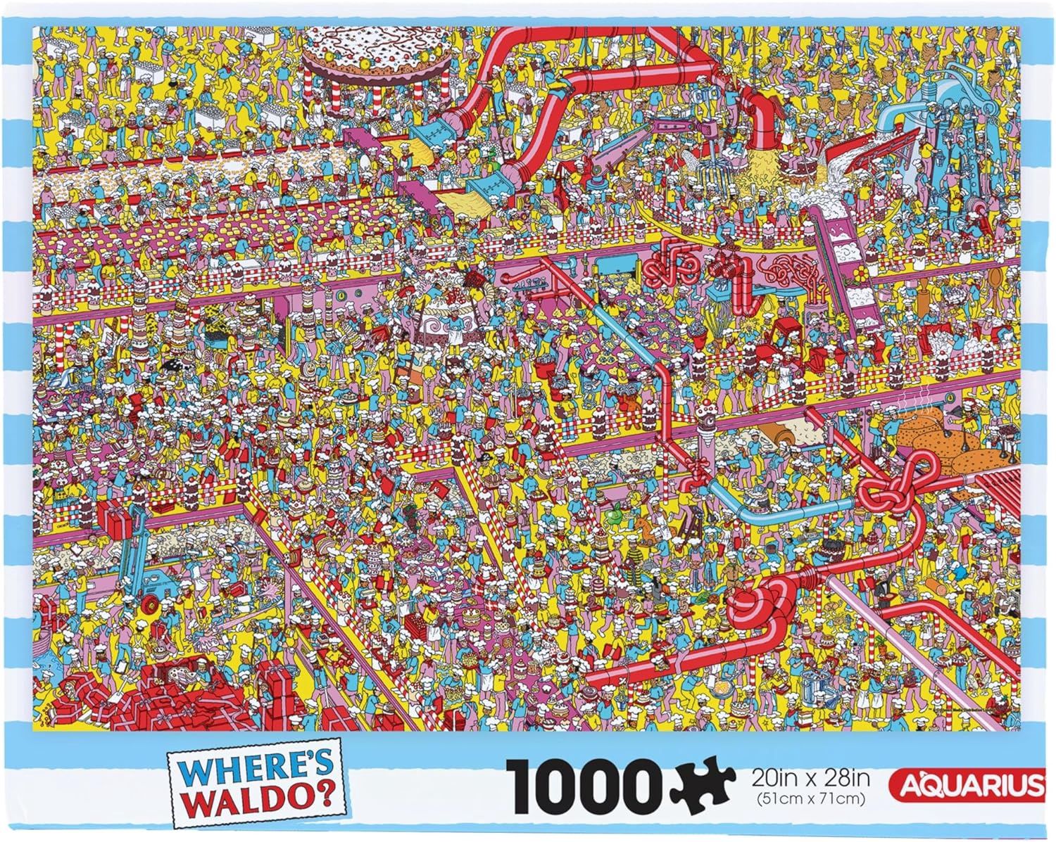 Where's Waldo: Cake Factory - 1000 Pieces