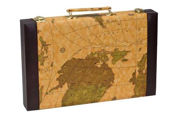 Backgammon: 15" Map Briefcase