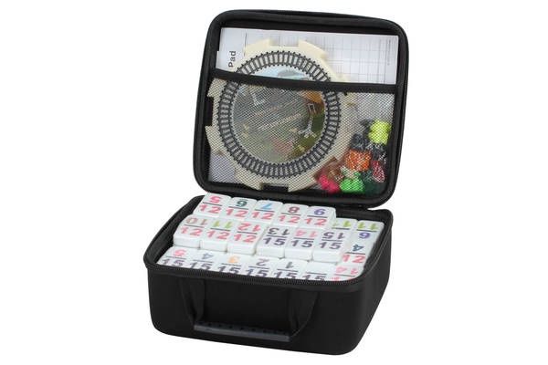 Dominoes: Mexican Train &amp; Chicken Foot Double 15 Set