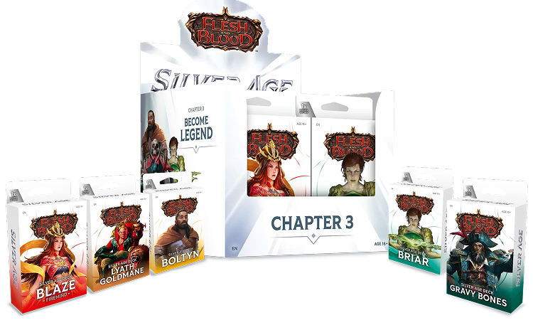 Flesh &amp; Blood: Silver Age Chapter 3 Deck