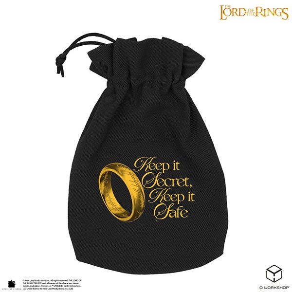 BAG: Lord of the Rings One Ring Dice Pouch Keep It Secret Edition