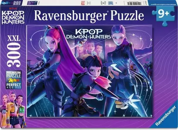 K-Pop Demon Hunters: Rumi, Mira &amp; Zoey XXL - 300 Pieces