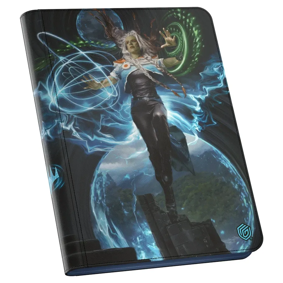 Binder: 9-Pocket ZipFolio Magic the Gathering Reality Fracture - Blue &amp; Multicolor