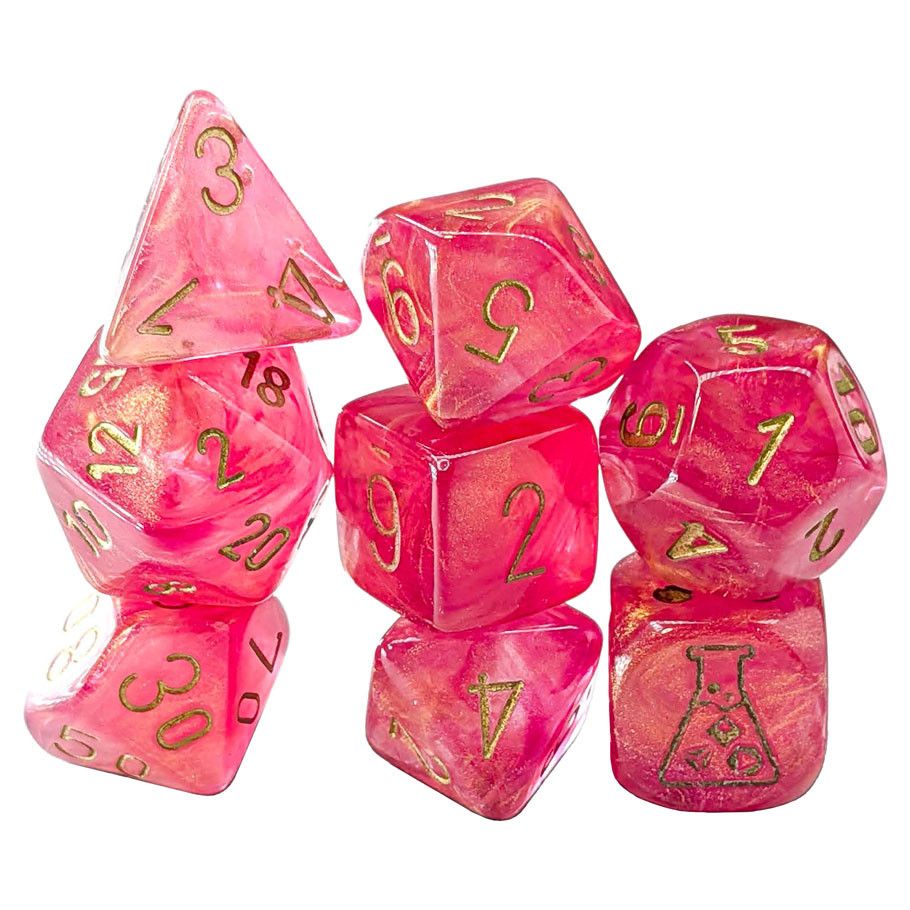 7-Die Set: Shimmer - Ignis/Gold