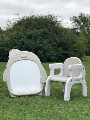 PIZARRA DE DIBUJO + SILLA