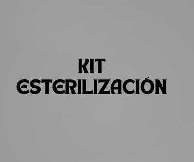 KITS DE ESTERILIZACIÓN