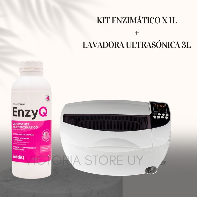 KIT LAVADORA 3L + ENZYQ X1L -