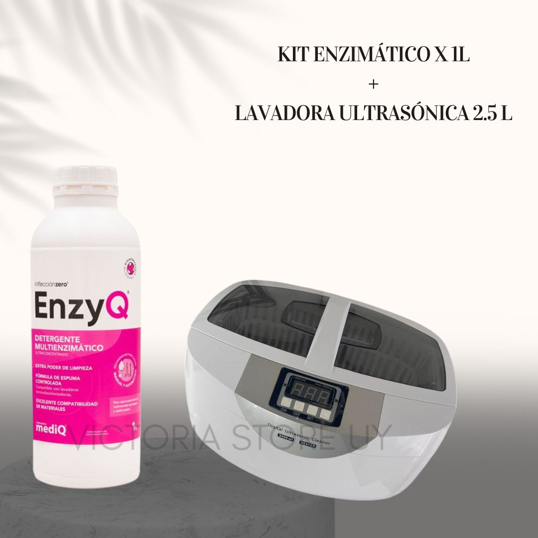 LAVADORA DE 2.5L + ENZYQ X1L
