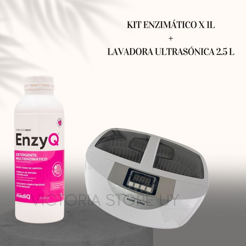 LAVADORA DE 2.5L + ENZYQ X1L