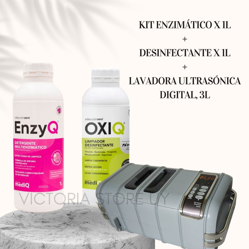 KIT 3 - LIMPIEZA Y DESINFECCIÓN