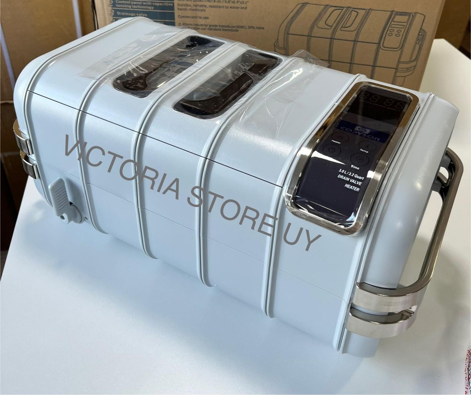 LAVADORA ULTRASÓNICA 3L DIGITAL CON DESAGUE