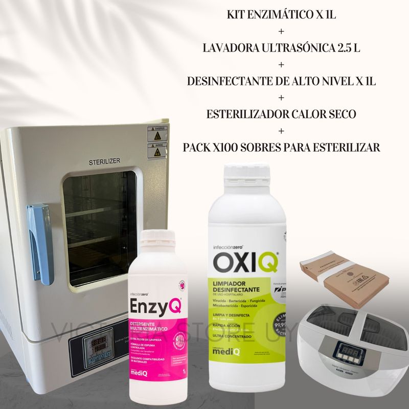 KIT COMPLETO ESTERILIZACIÓN