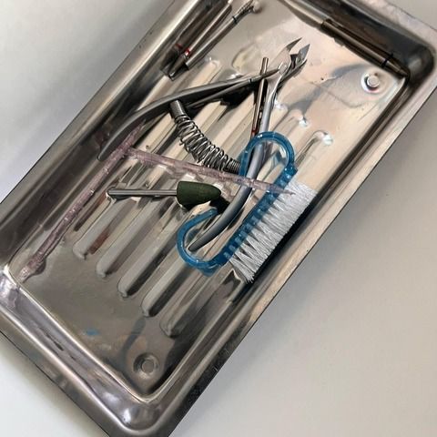 BANDEJA DE ACERO INOX