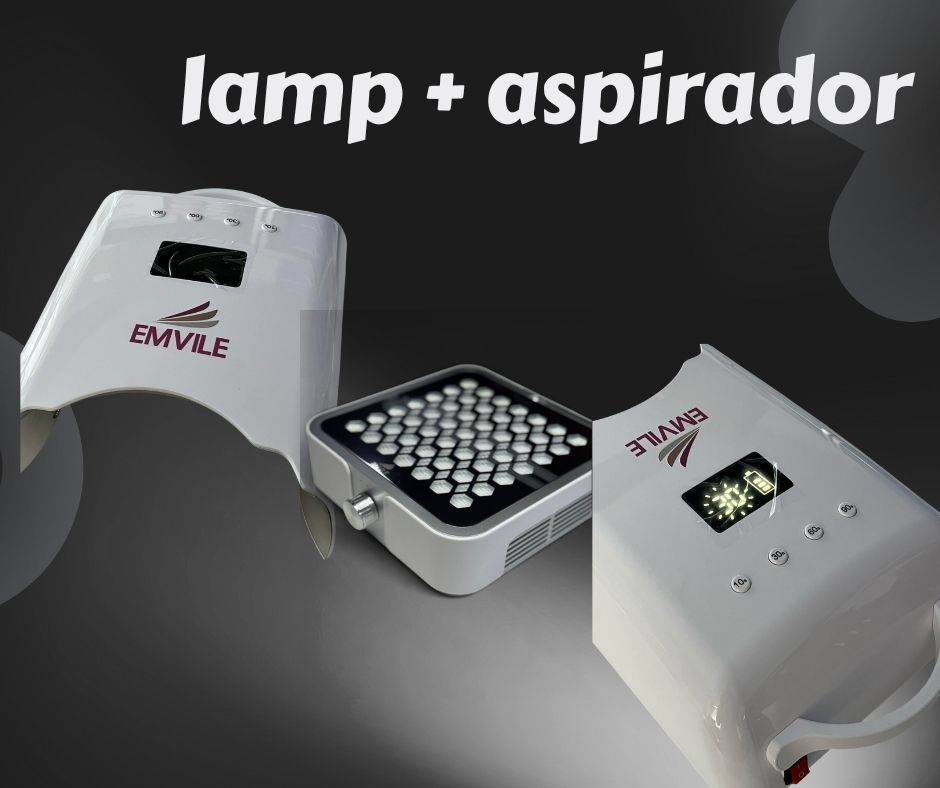 KIT LAMPARA UV LED EMVILE + ASPIRADOR EMVILE