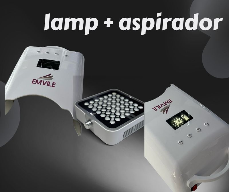 KIT LAMPARA UV LED EMVILE + ASPIRADOR EMVILE