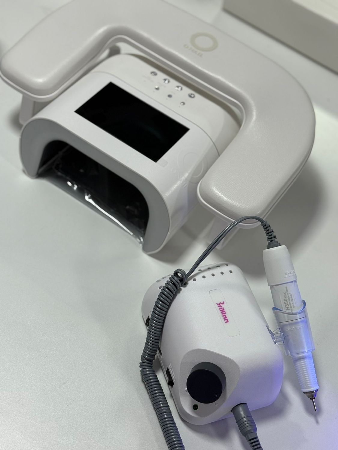 LAMP IA CON APOYA MANOS + MICROMOTOR BRILLIAN 210