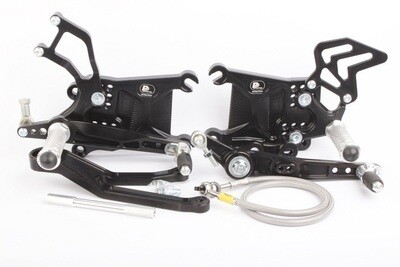 EWC Quick Release Rear Set Yamaha R1 2020 - 2024