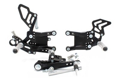 Rear Set Yamaha R6 2017 - 2024 REVERSE SHIFTING - FULL RACE VERSION